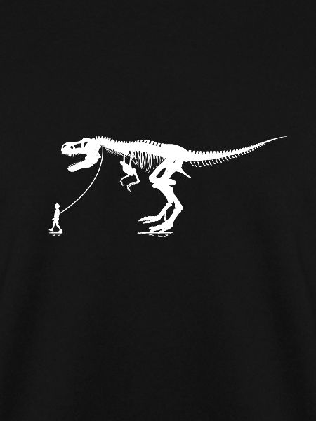 Dinosaurierskelett Mit Leine