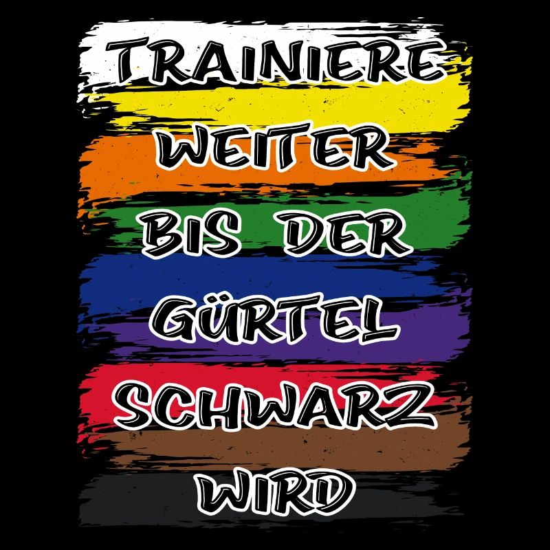 KARATE GESCHENKE SCHWARZER GÜRTEL SPRUCH