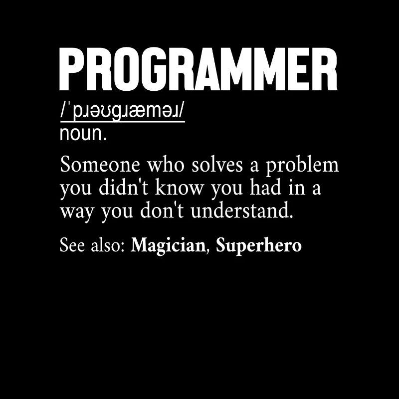 Programmer Definition Softwareentwickler Coder