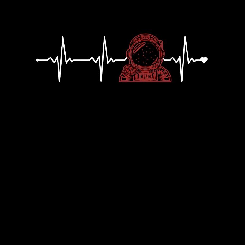 Astronaut Heartbeat Taikonaut Kosmonaut