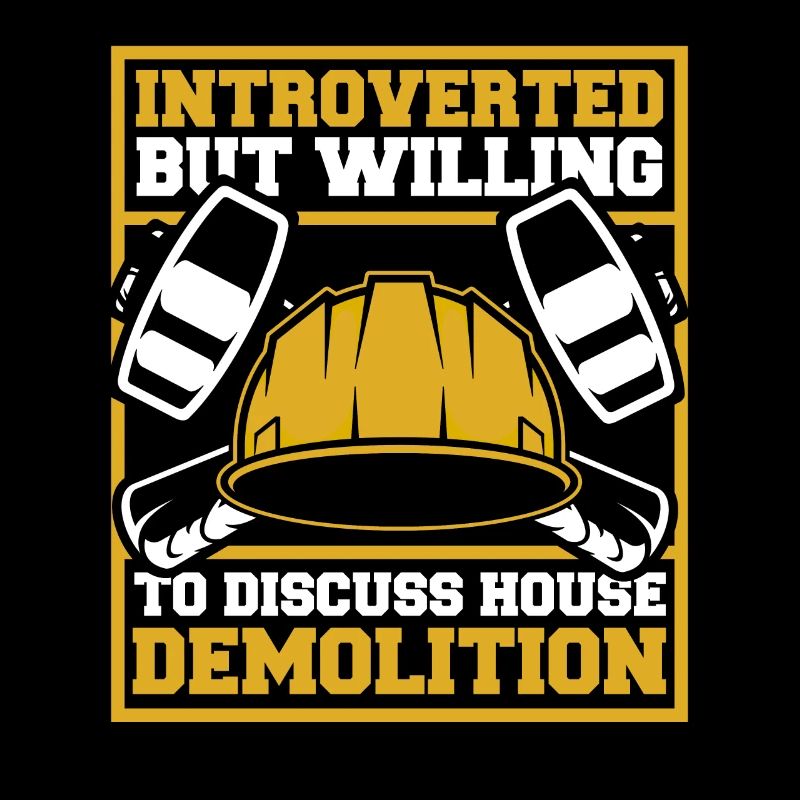 Introvertiert, aber bereit, über das Haus zu diskutieren