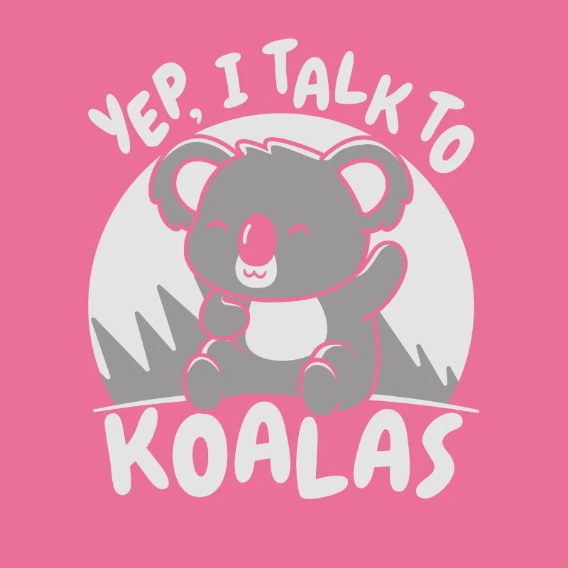 Ja, ich spreche mit Koalas Koalabär Phascolarctos