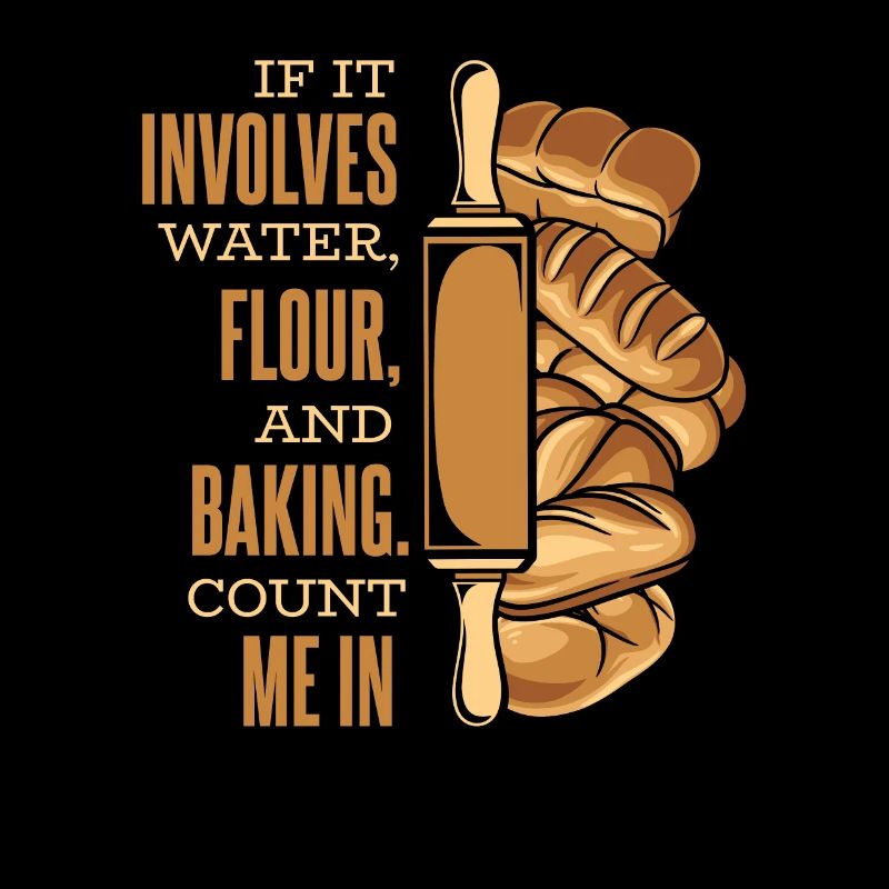 Comptez-moi dans la pâte à pain Machine à pain Bread Queen