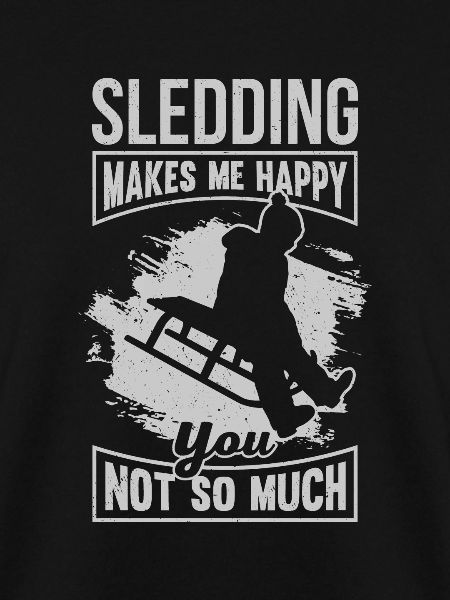 Sledging Winter Sledge Gift