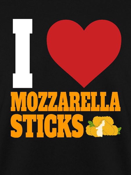 Ich liebe Mozzarella-Sticks
