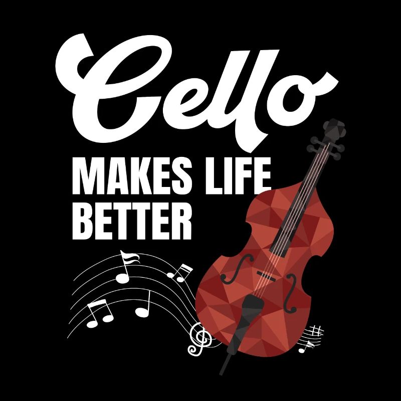 Cello Funny Gift Viola