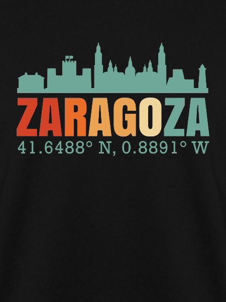 Saragossa Spanien Skyline
