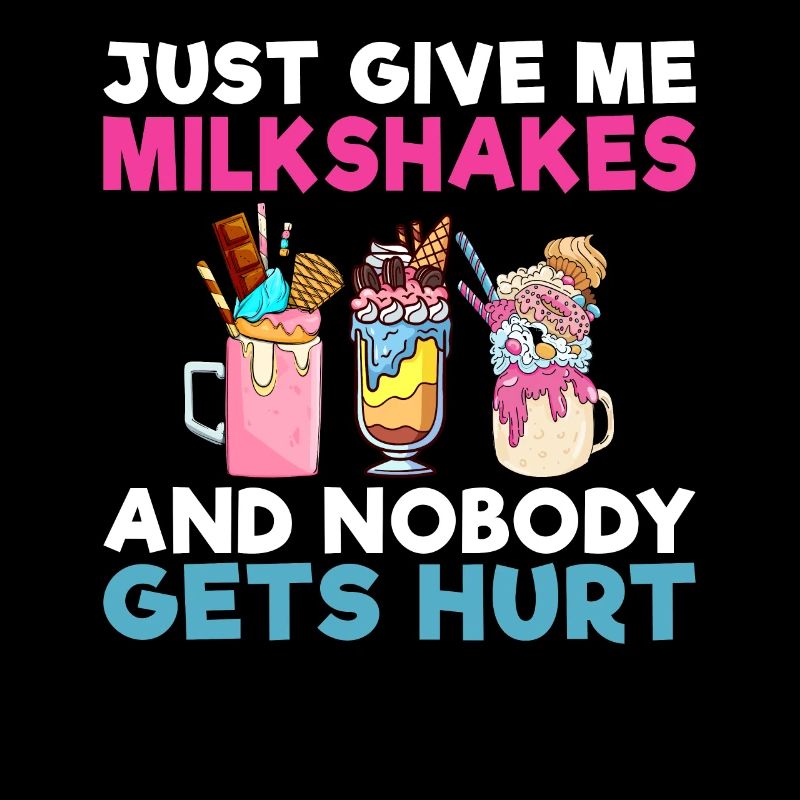 Ich liebe Milchshakes Milchshake Geschenk