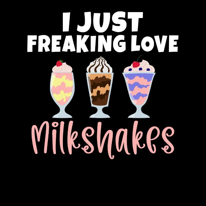 Ich liebe Milchshakes Milchshake Geschenk