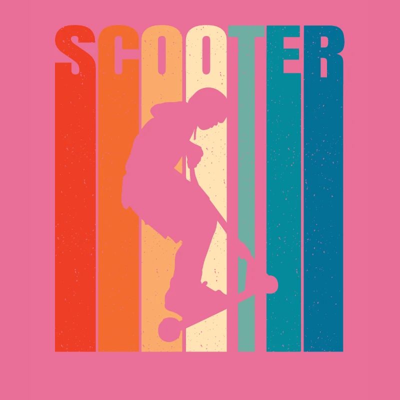 Scooter Roller Tretroller Geschenk