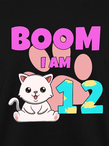 Chat de 12e anniversaire