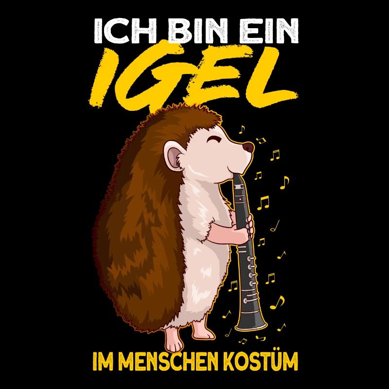 Ich bin ein Igel Menschen Kostüm