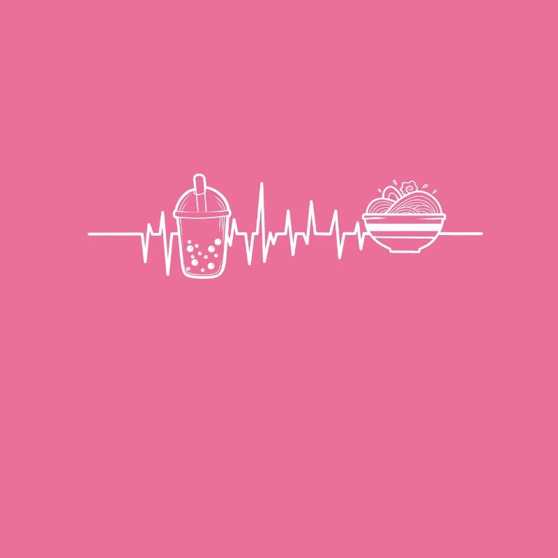 Bubble Tea Frame Heartbeat