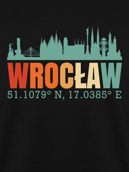 Polen Wroclaw Skyline