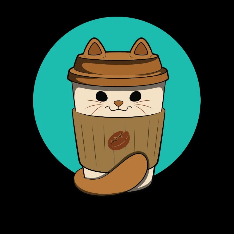 Kaffee-Katze