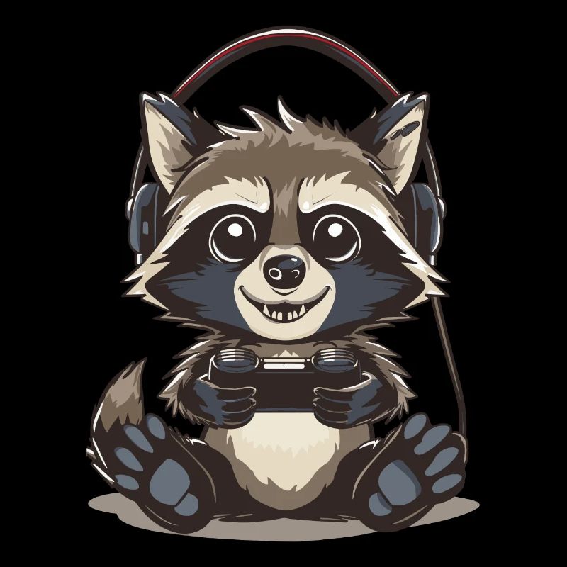 Waschbär Videospiel