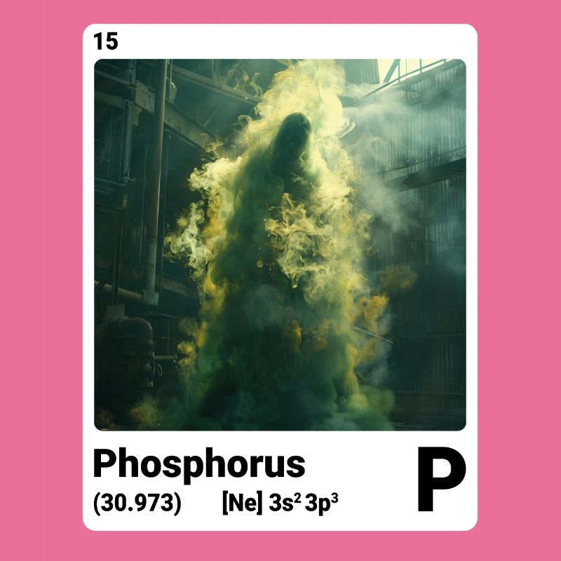 Periodensystemelement Phosphor (P) 015