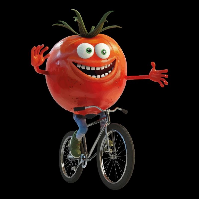Tomate Fahrrad