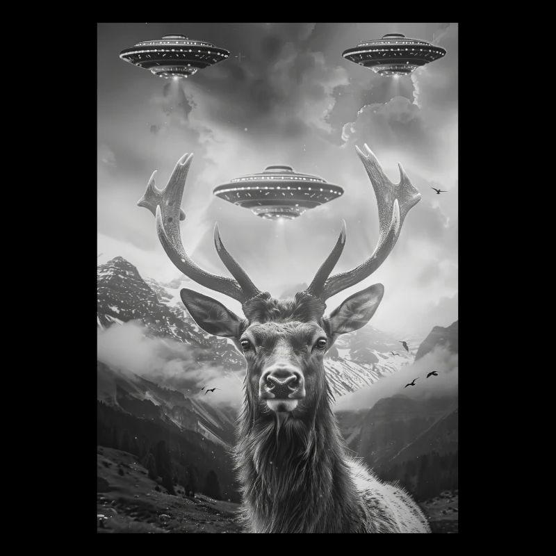 Ufo Selfie Moose