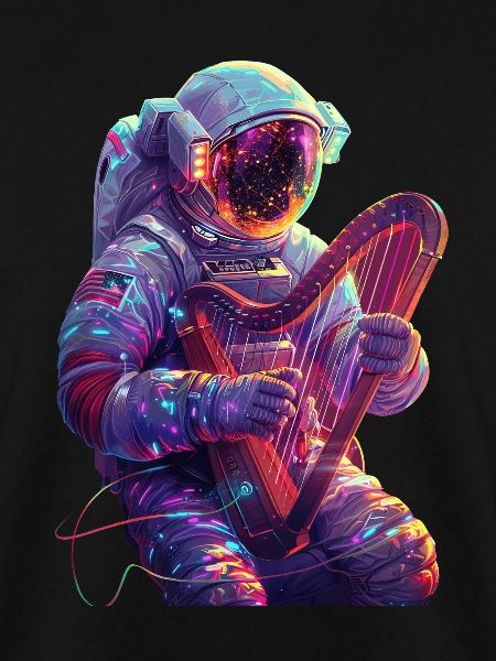 Astronaut Harfe