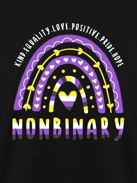Nonbinary Pride Nonbinary Regenbogen