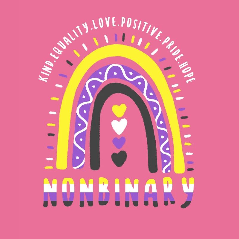 Nonbinary Boho Regenbogen