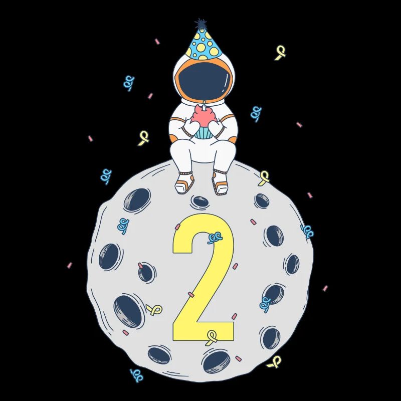 2. Geburtstag Weltraum Geburtstagsparty