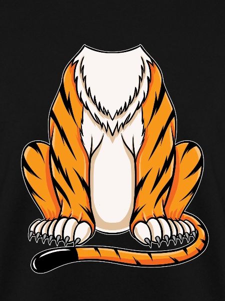 Kopfloser Tiger Kostüm Halloween