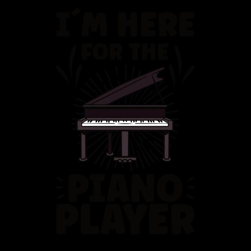 Piano Player Funny Piano Keyboard