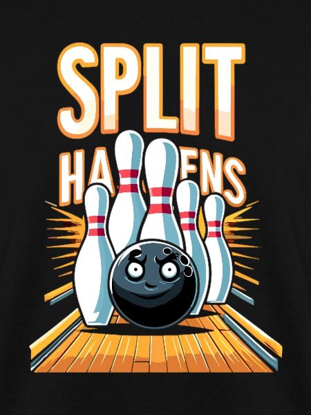 Lustiger Bowling-team-bowler-strike-bowling-club