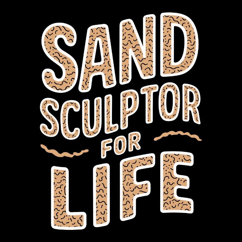 Professionelle Sandbildhauer Am Strand Bei Der