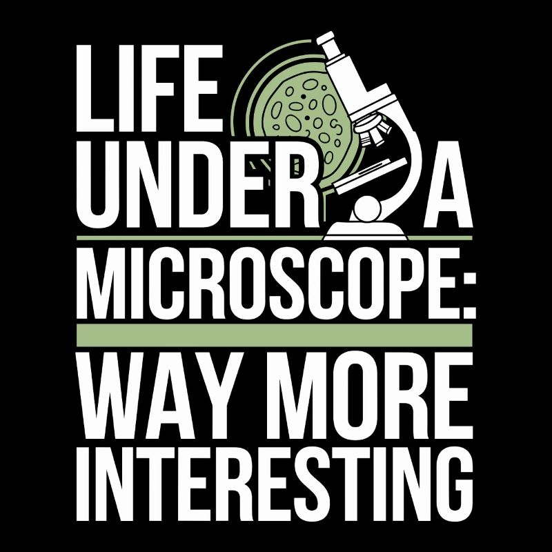 Microscope Enthusiast Lab Technician Science