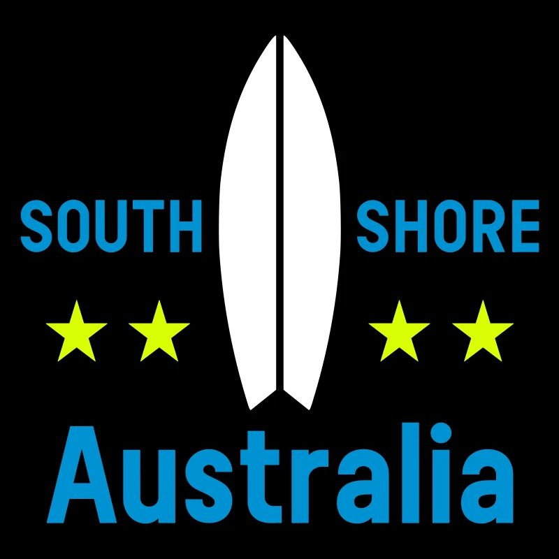 South shore, Australia (Surfbrett, Sterne)
