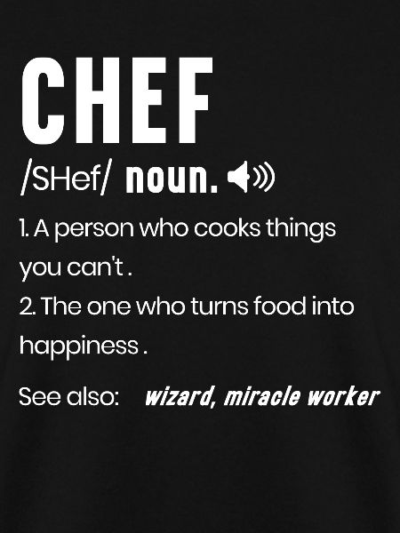 Koch Description Culinary Cooking