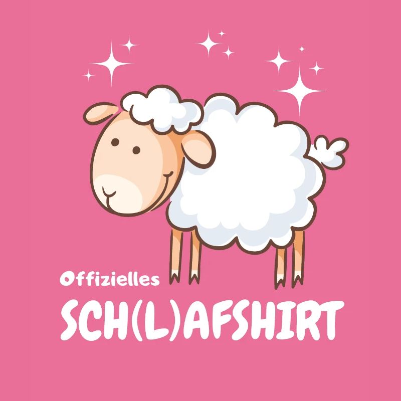 Chemise de nuit Mouton Mouton Comptage Dormir Drôle