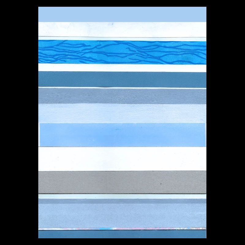 Streifen blau weiß