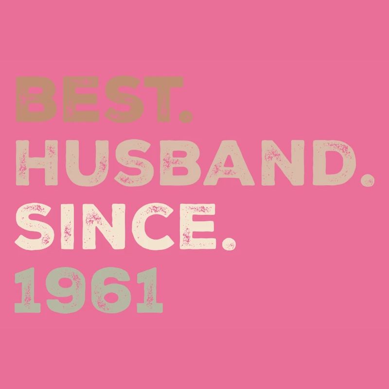 Bester Ehemann seit 1961 Jubiläumsgeschenk