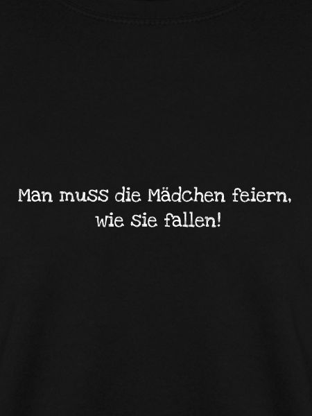 Mädchen feiern