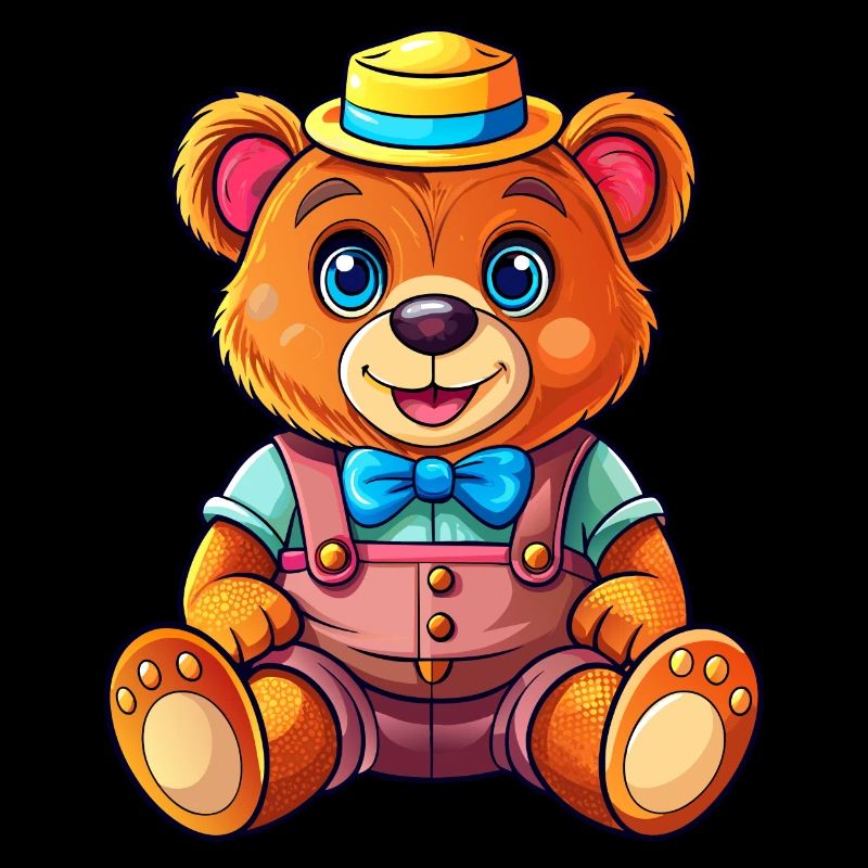Teddy mit Hut
