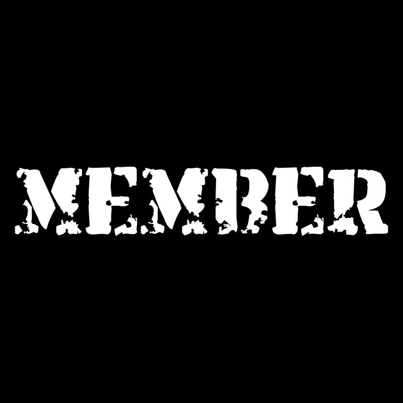 Member rétro Vector Design