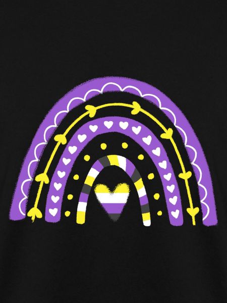 Nonbinary Pride Boho-Regenbogen
