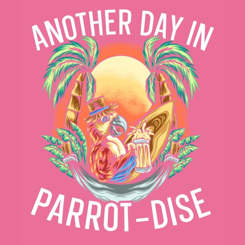 Another Day In Parrot-Dise Parrot Talking Bird