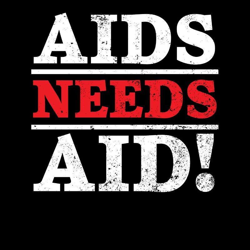 Aids Needs Aid HIV AIDS Awareness Red Ribbon