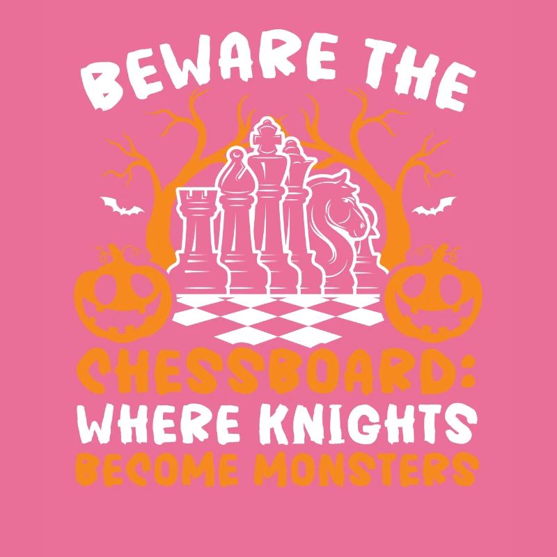 Schach Halloween Süßes oder Saures Schachbrettspiel