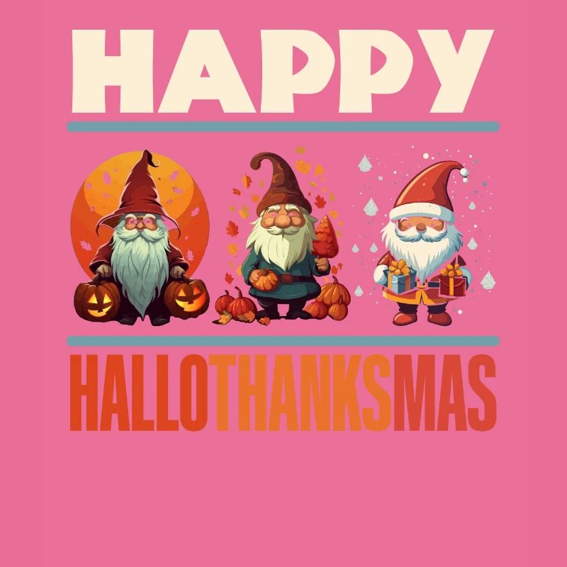 Gartenzwerg Halloween Süßes oder Saures Gärtner