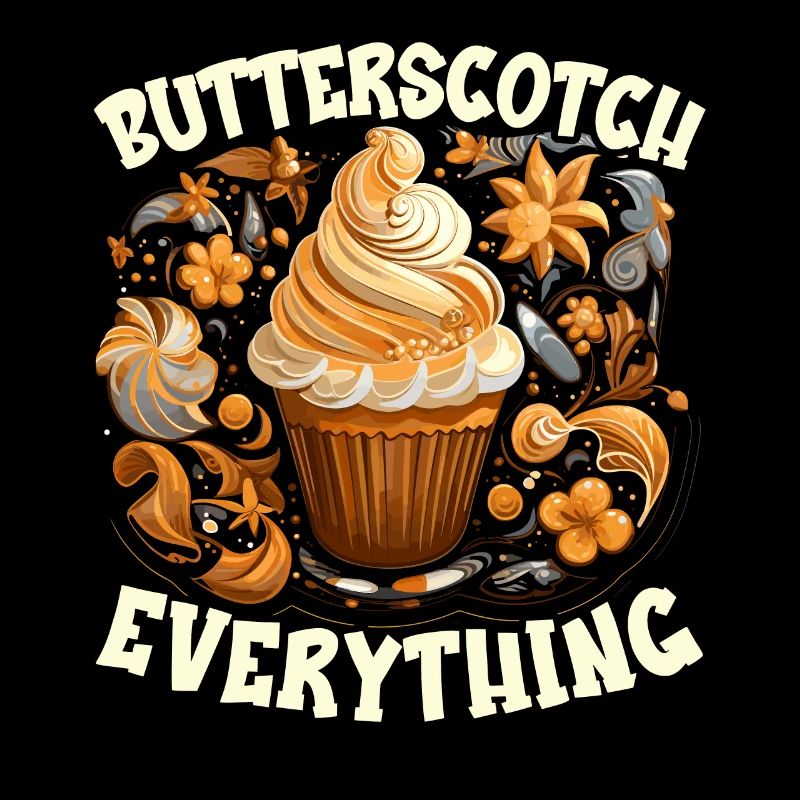 Butterscotch Süßes Karamell Essen Feinschmeckerbutter