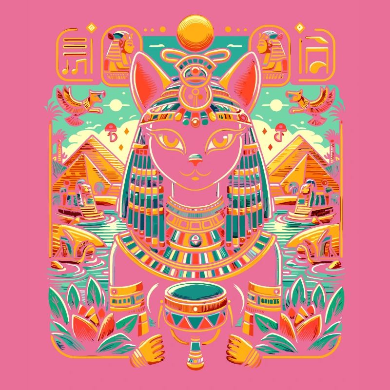 Bastet Déesse égyptienne Égypte Pyramide Égypte