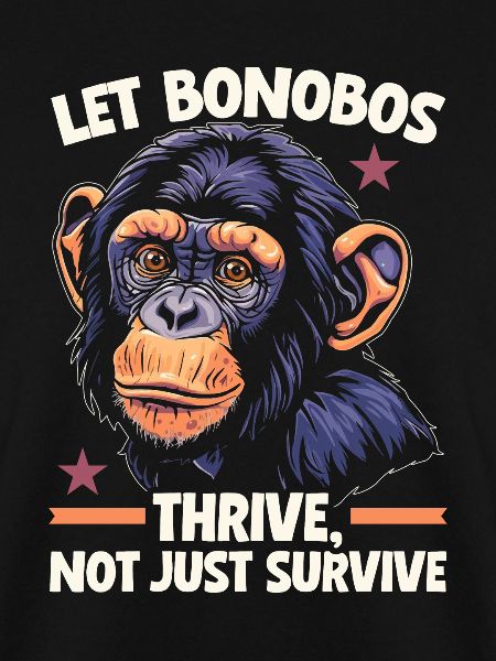 Endangered Species Bonobo Tierrechtsaktivist