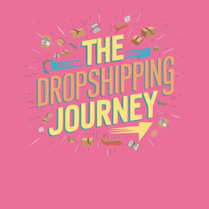 Dropshipping-Geschäft E-Commerce-Unternehmer