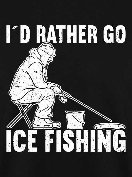 Eisfischen Eisfischer